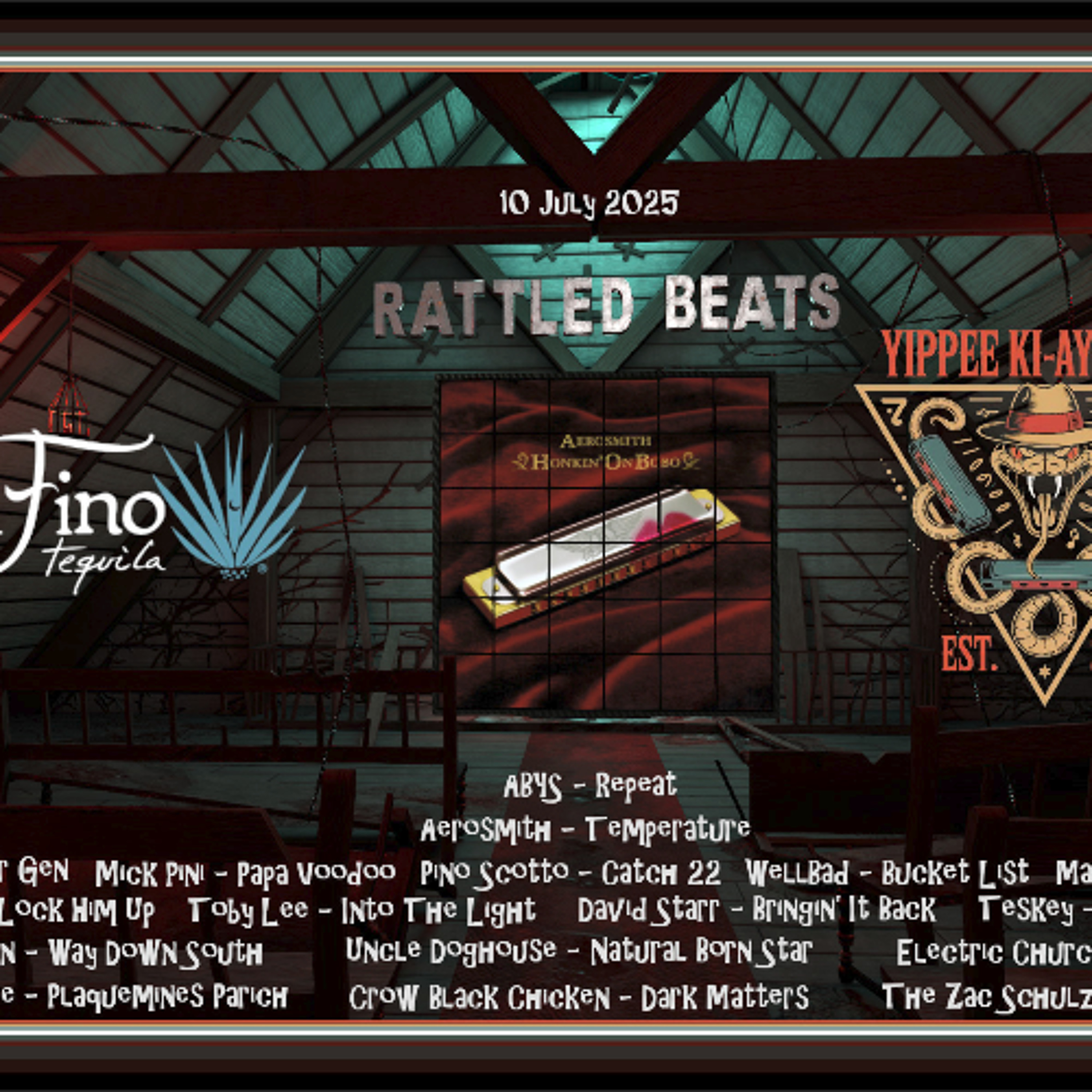 Rattled Beats 07-10-25 episode artwork