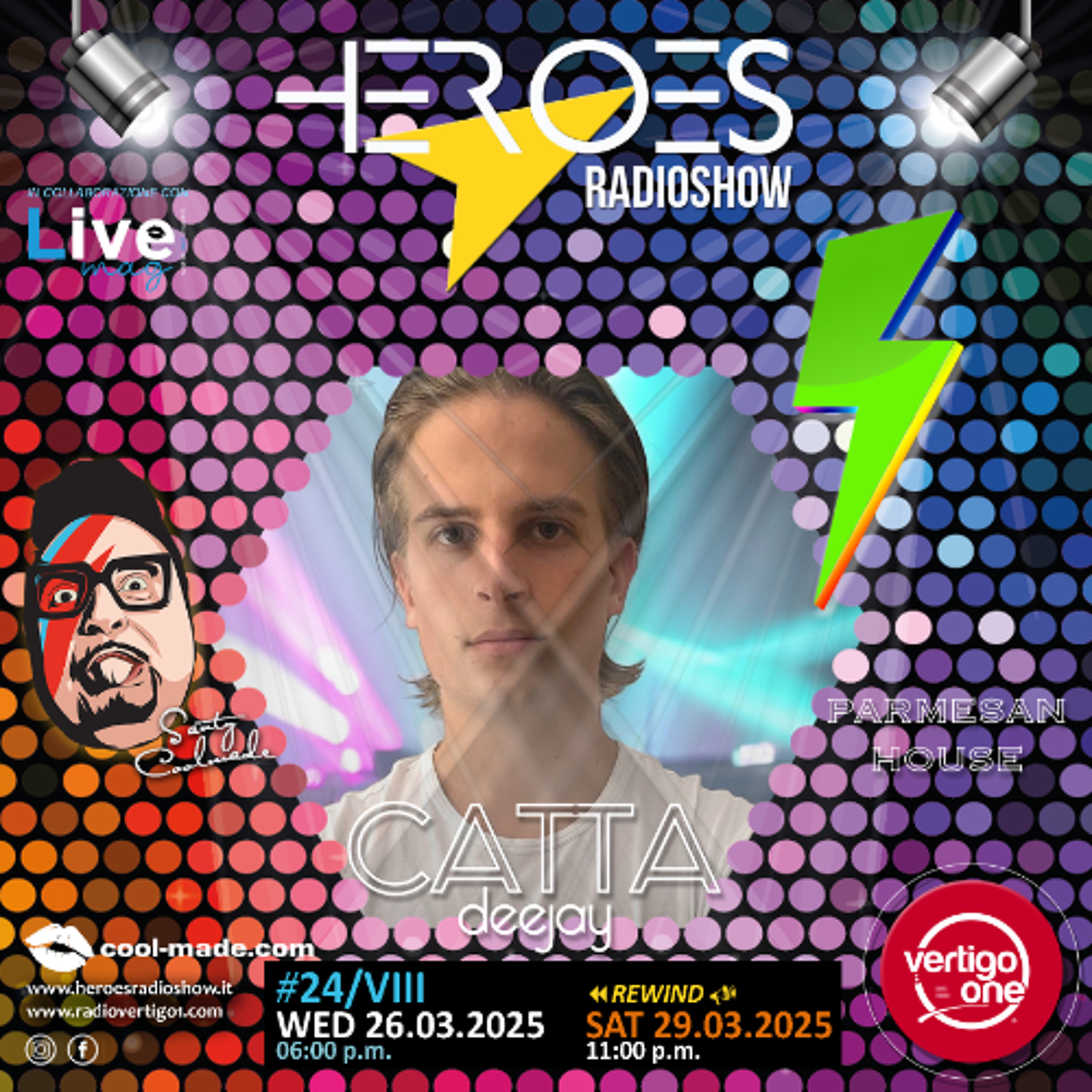 24/2024-25> HEROES RadioShow - Special Guest CATTA episode artwork