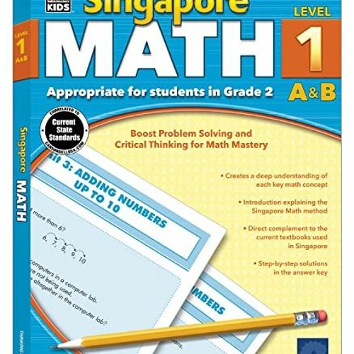 READ EPUB KINDLE PDF EBOOK Singapore Math 2nd Grade Math Workbook, Addition, Subtraction, Multiplica