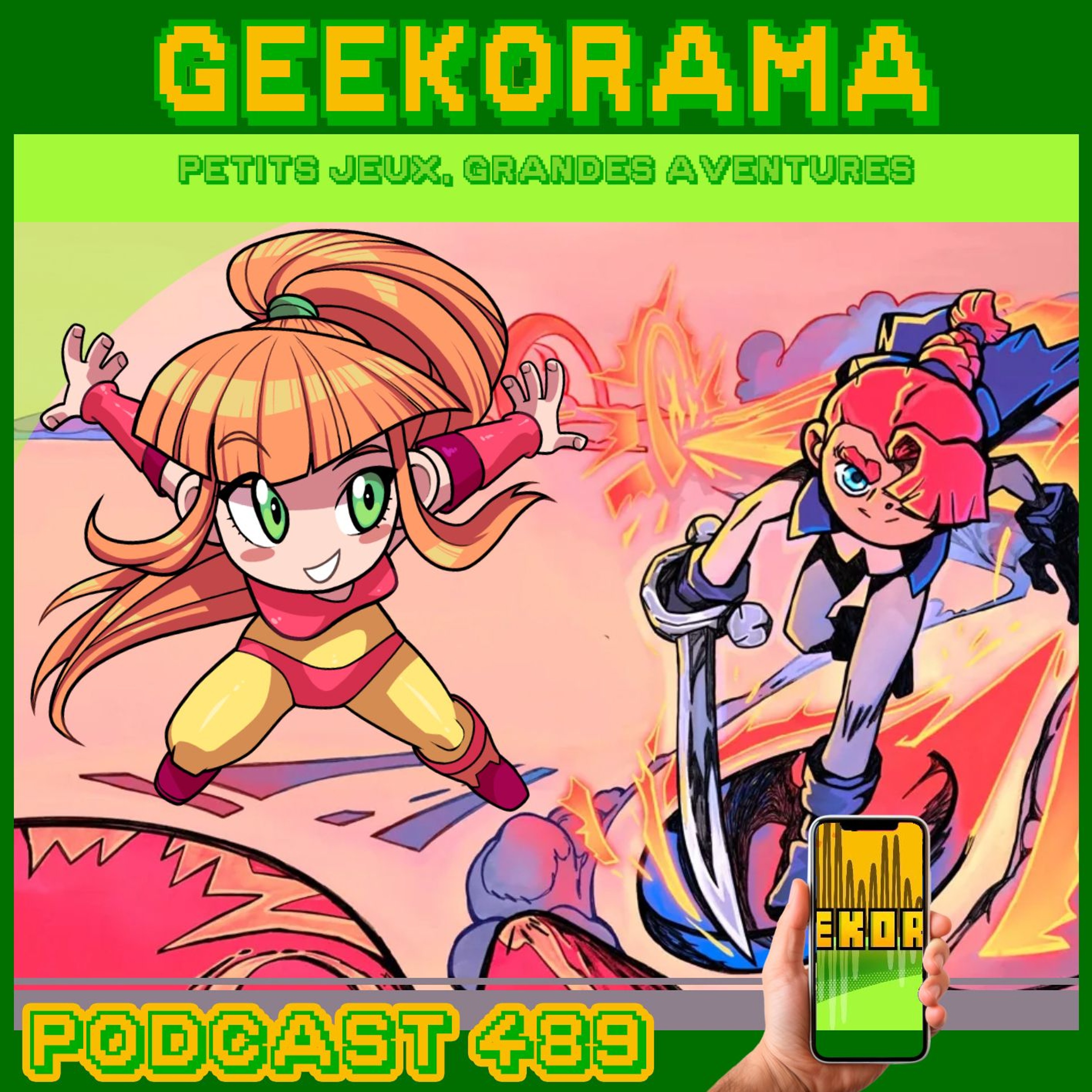 Épisode 489 GeekOrama - Sunblaze & FLICK SHOT ROGUES | SMS Part 3