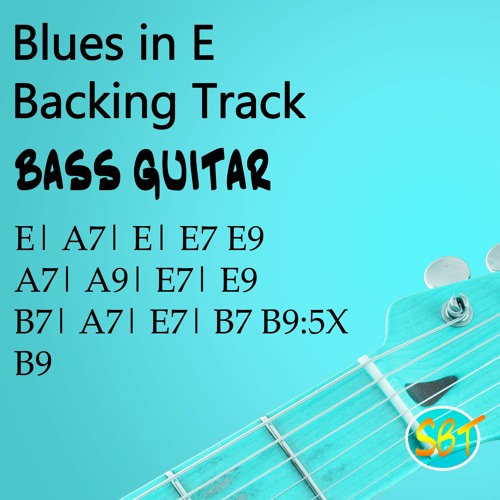 Stream Blues Bass Guitar Backing Track In E - 65 BPM by Mike Rizk | Listen  online for free on SoundCloud
