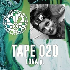 Disko Promillo Tape 020 - lona µ.