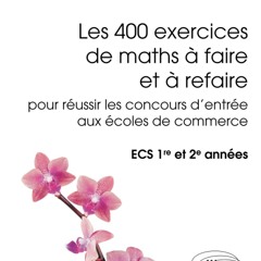 #PDF Télécharger Les 400 exercices de maths à faire et à refaire Gratuit