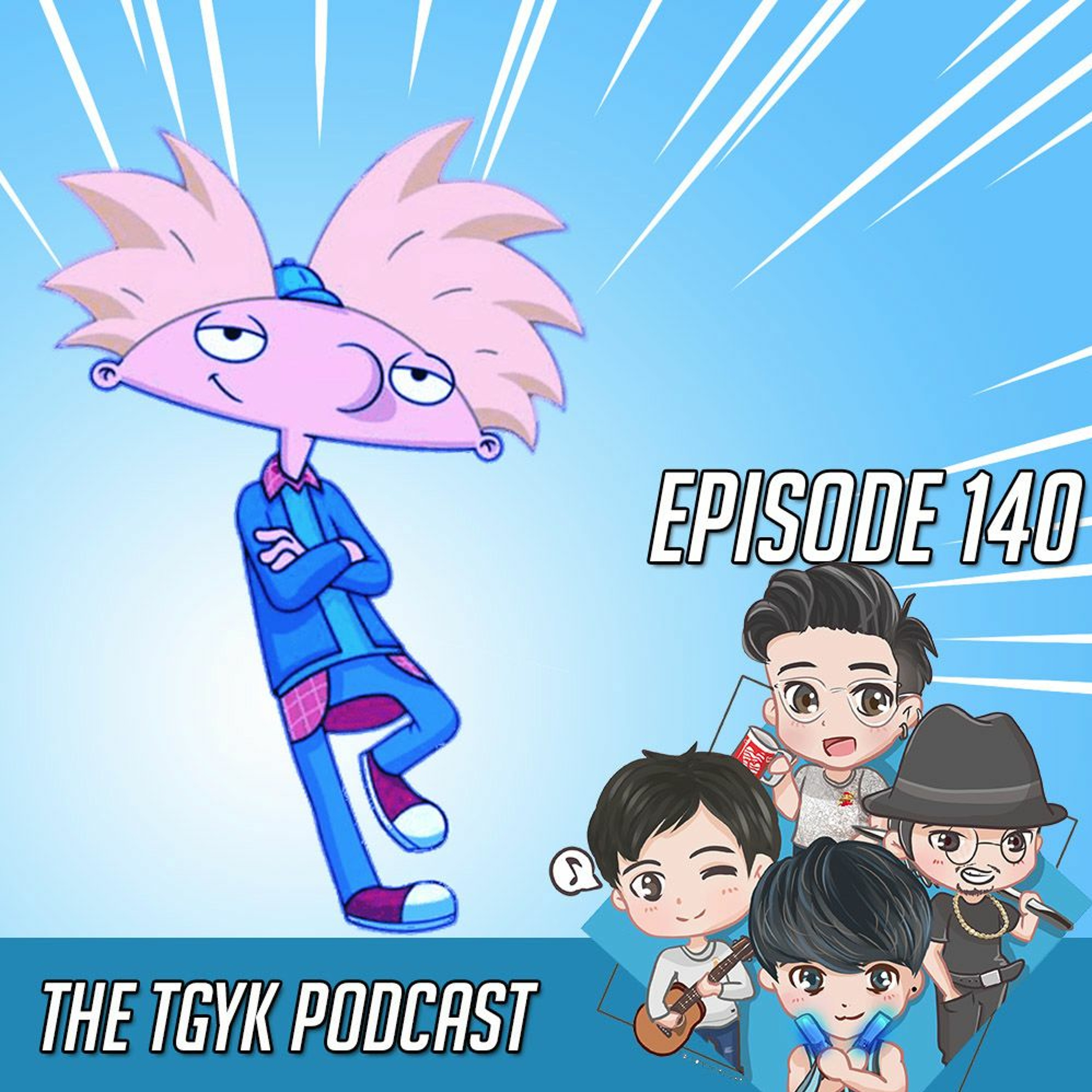 The TGYK Podcast Episode 140 – Cartoons Aren’t Just for Kids! episode artwork