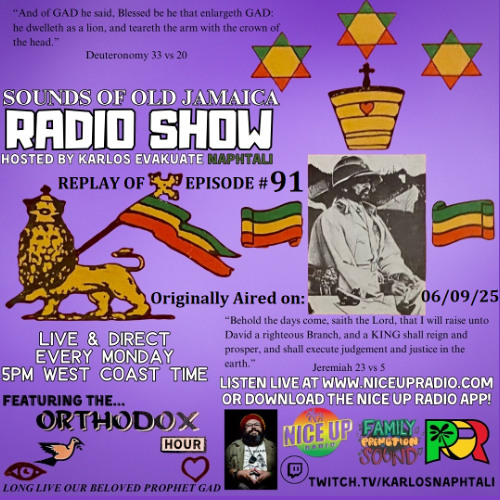 Sounds Of Old Jamaica Episode 91- 2 Year Anniversary! Aired live on 06/09/25