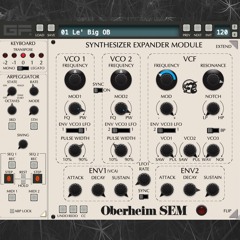 20220713 Sound play - GForce Oberheim SEM DEMO