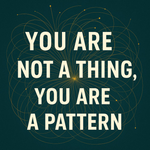 You are not a thing, you are a pattern [free download]