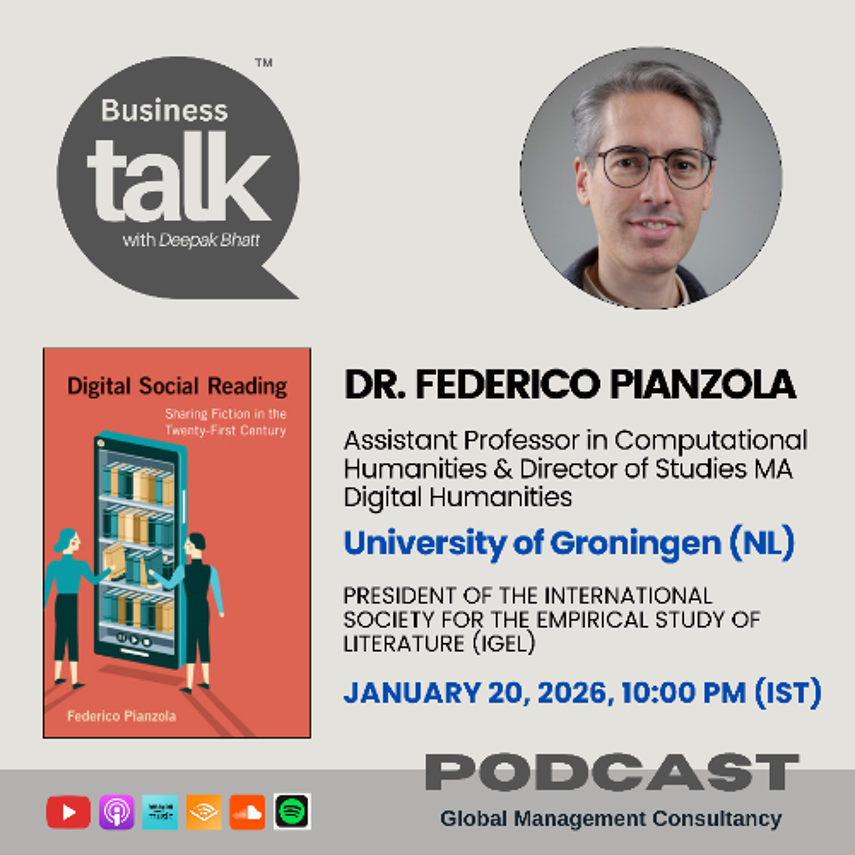 From Wattpad to Goodreads: Dr. Federico Pianzola on Sharing Fiction in the 21st Century episode artwork