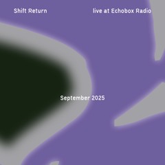 ECHOBOX RESIDENCY: Shift Return