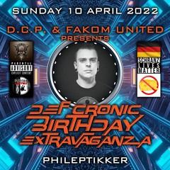 PHILEPTIKKER (Guest) @ DEF CRONIC BIRTHDAY EXTRAVAGANZA by D.C.P. & FAKOM UNITED