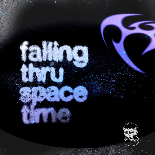 Falling thru spacetime