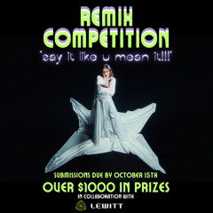 Bad Snacks - 'say it like u mean it!!!' (SxAde Remix) [Contest entry]