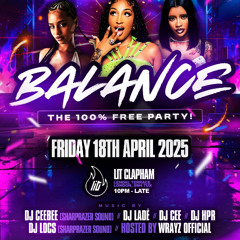 Balance Live Audio | Mixed By @OFFICIALDJLOCS | Hosted By @WRAYZOFFICIAL & @OFFICIALDJLOCS