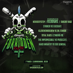 The Impermissible vs. Persecute @ Forbidden Zone 01/03/25