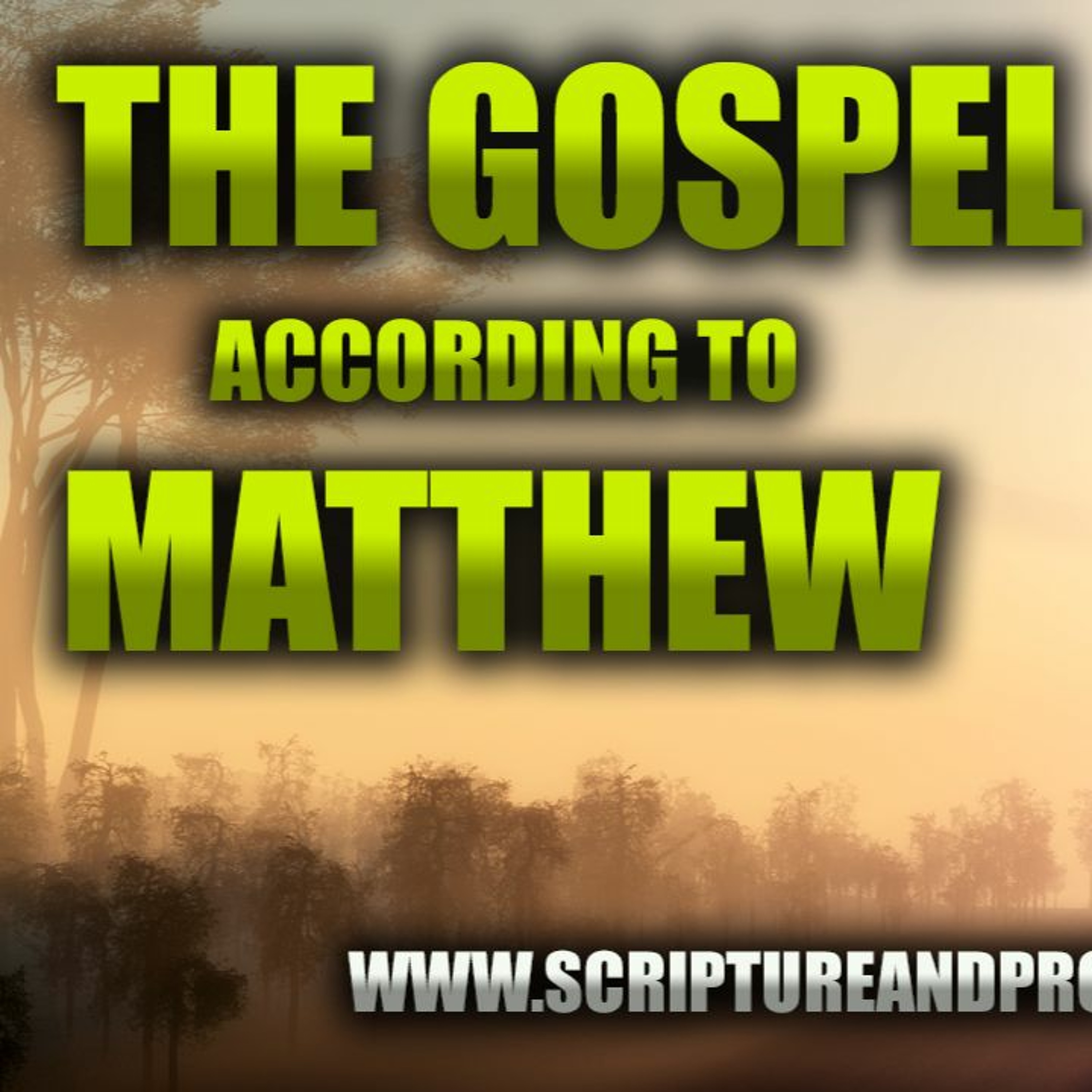 The Gospel of Matthew Chapter 23: Seven Woes to the Scribes and Pharisees