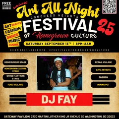 DJ Fay at Art All Night DC Pt. 2
