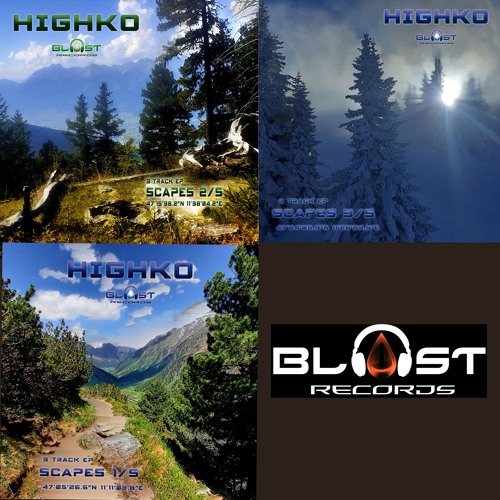 Highko - Scapes 01-03 Mix 2022 170-200bpm
