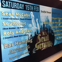 Sean McCabe live at 'It's Soul Gravy' on 15 Feb 2020