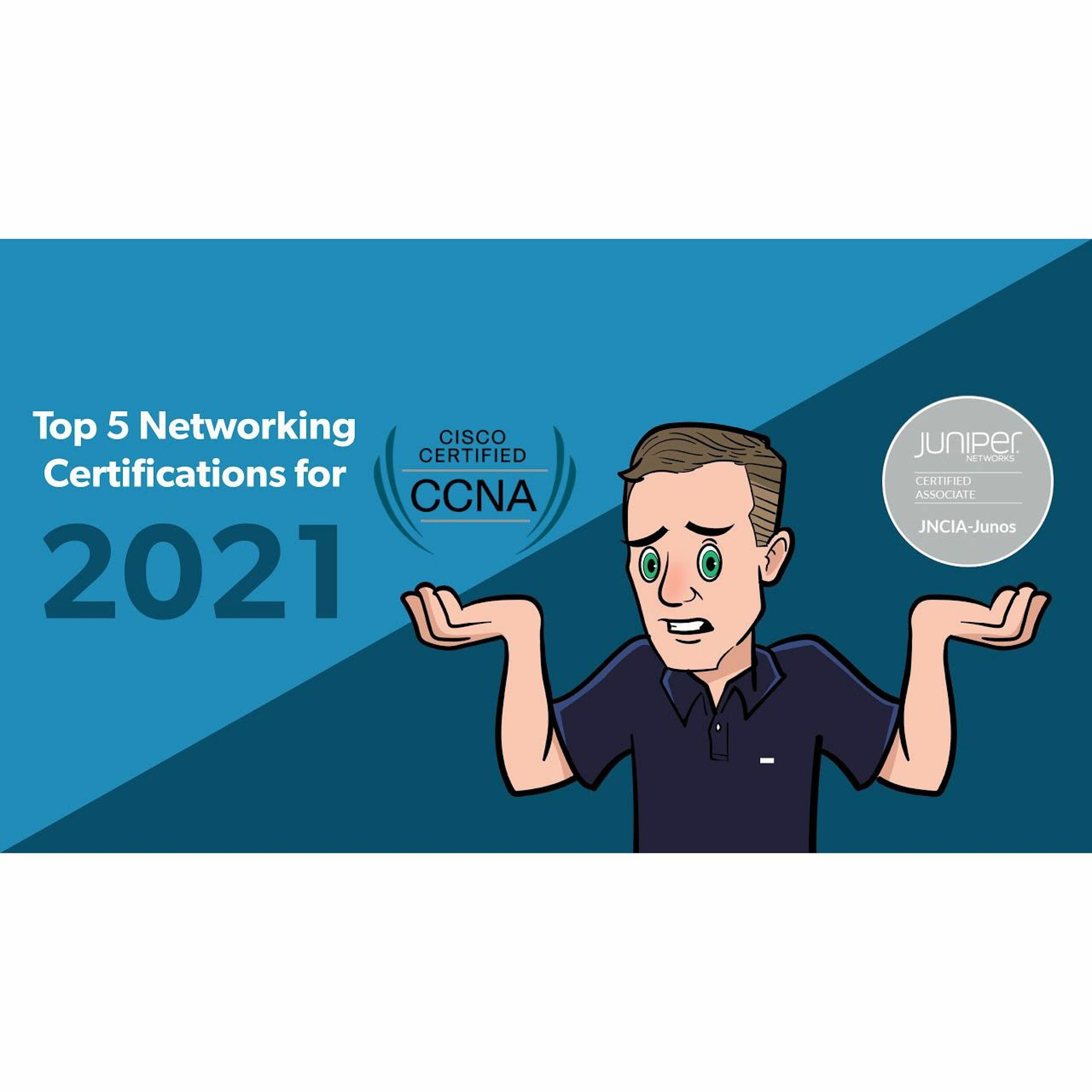 cover of episode #240:Top 5 Networking Certs For 2021