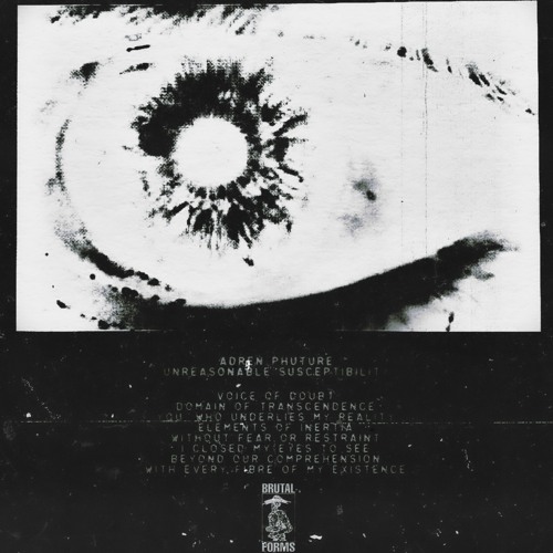 Adren Phuture - Unreasonable Susceptibility EP [Brutal Forms]