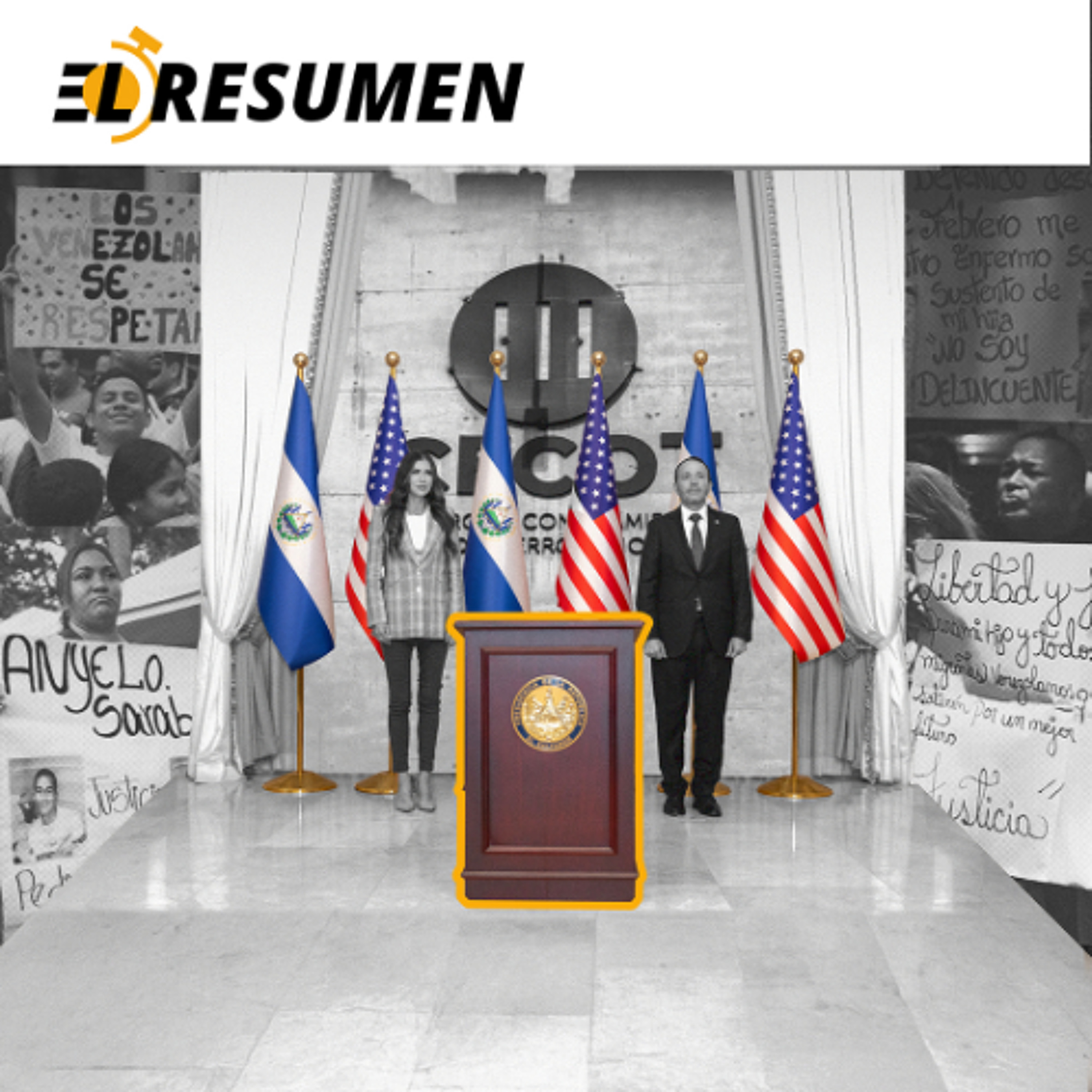 El resumen | Los migrantes deportados al Cecot episode artwork
