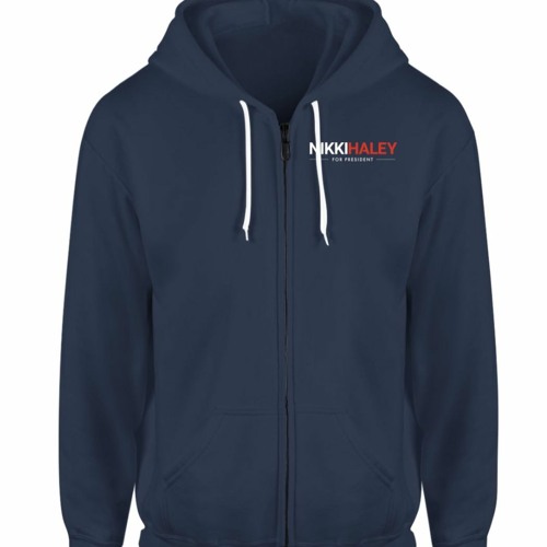 Stream Nikki Haley 2025 for President FullZip Jacket Hoodie by