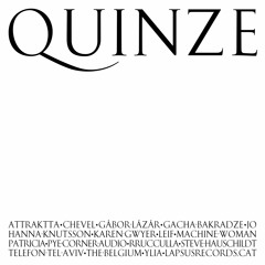 Steve Hauschildt - Ecce Reverie // 'QUINZE' compilation [Lapsus Records]