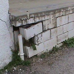 business meeting in an abandoned motel