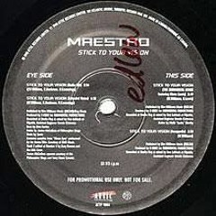 Song Documentary - Stick To Your Vision - Maestro Fresh Wes