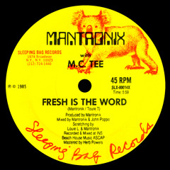 Fresh Is the Word