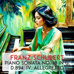 Schubert's Piano Sonata In Sonata In G, No.3, D894 - Rondo  Allegretto