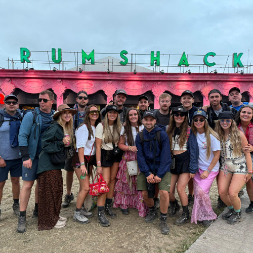 Jake Edwards @ Glastonbury festival Rumshack 2.0 2025