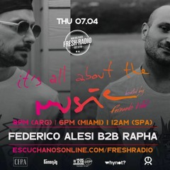 ITS ALL ABOUT THE MUSIC EP 21 - FEDERICO ALESI B2B RAPHA