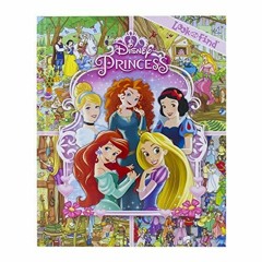 Download epub Disney Princess Cinderella, Tangled, Aladdin and More!- Look and Find Activity Bo
