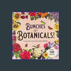 {READ} ✨ Bunches of Botanicals Sticker Book (Over 500 stickers!) in format E-PUB