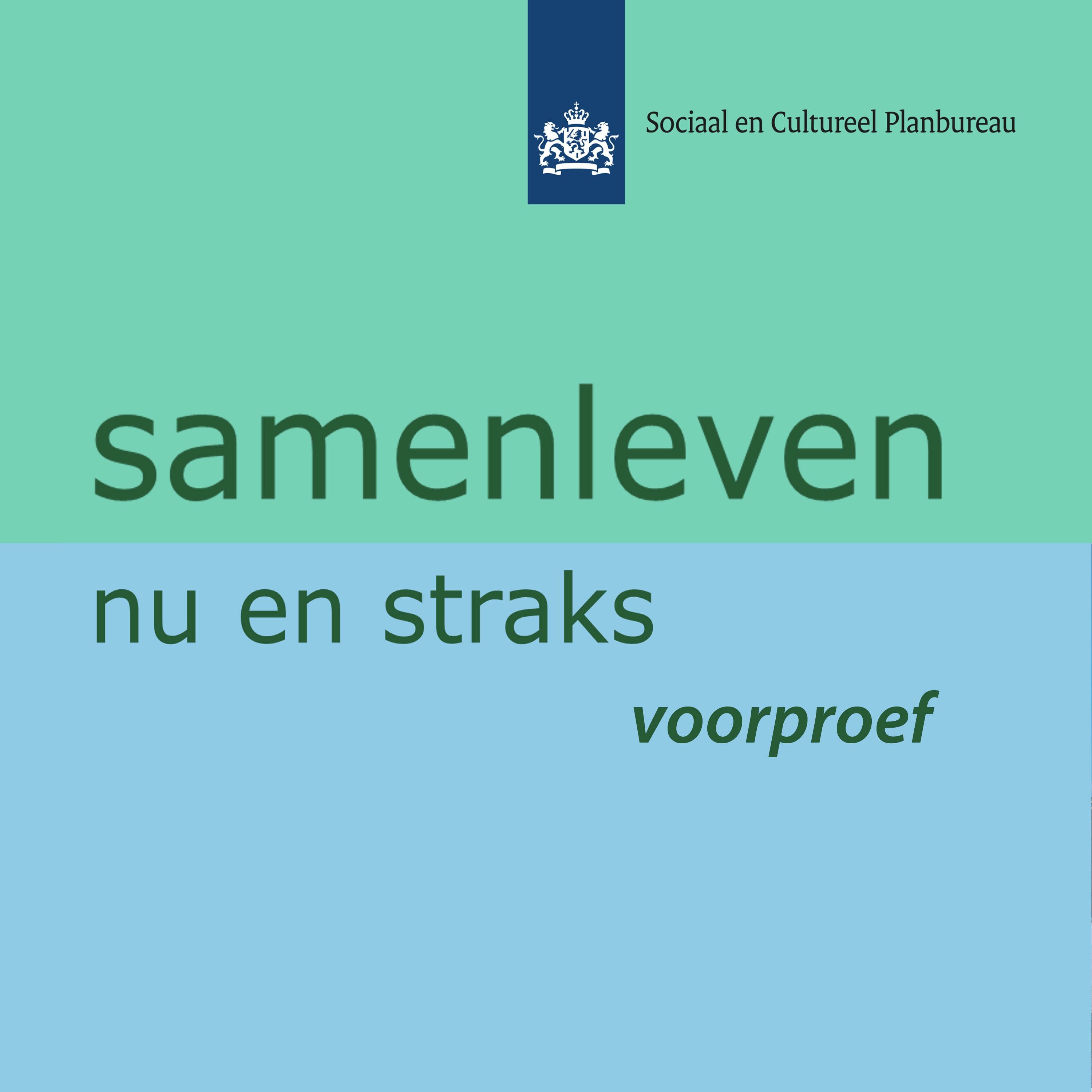 Samenleven nu en straks - voorproef Samenleven nu en straks - voorproef