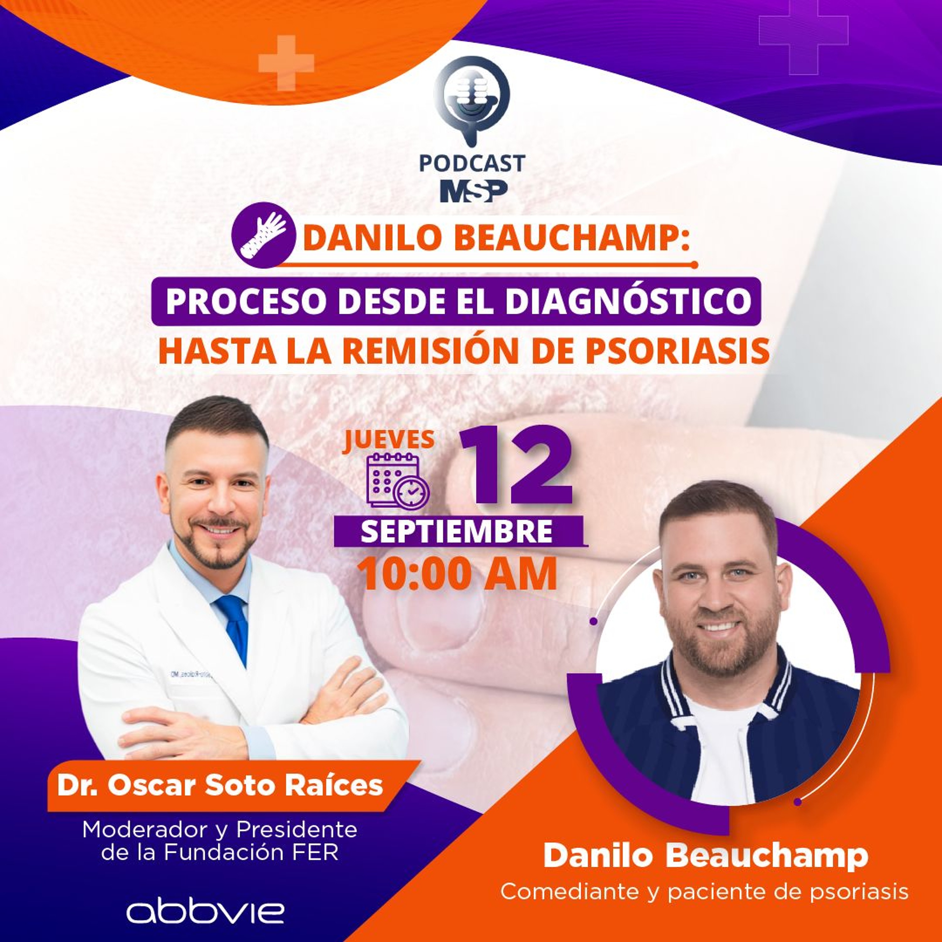 Danilo Beauchamp: Proceso desde el diagnóstico hasta la remisión de psoriasis episode artwork