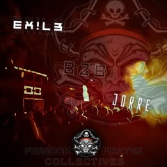 EX!L3 B2b Crosspoint @ FREEPARTY Freedom Pirate Collective 24082024