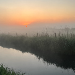 Zonsopgang in Diksmuide