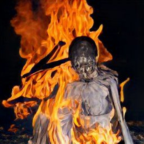 Burning Monk Dead