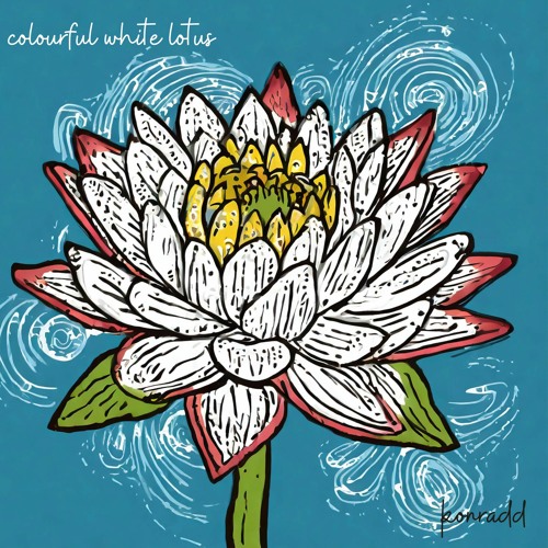 Colourful White Lotus