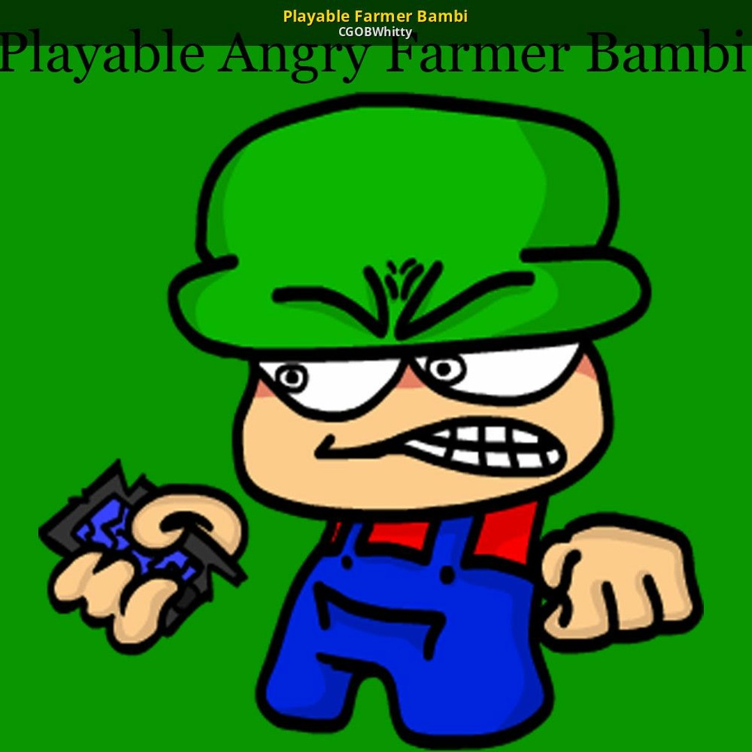 Fnf vs bambi strident crisis. Bambi Farm. Bambi the Farmer vs Amy.