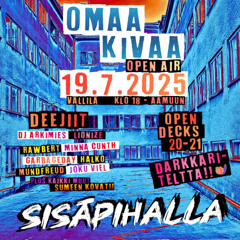 Omaa Kivaa Open Air // slutty techno and some // Vallila 19.07.2025