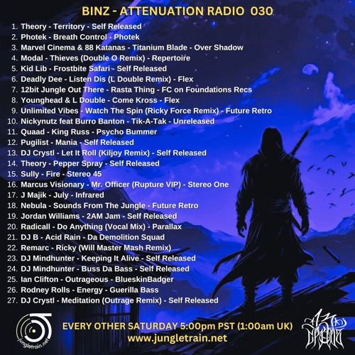 BINZ on Attenuation Radio 030 - 2.8.2025