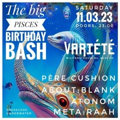 The Big Pisces Birthdaybash - Meta°Raah @ Club Variété, ZH