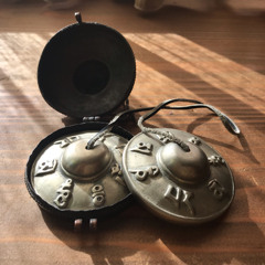 Silver Color Tingsha (Tibetan Bell)