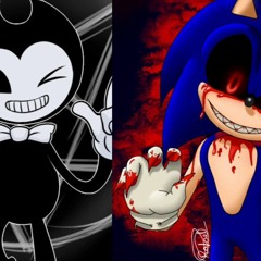 Bendy Vs Sonic.exe Imminent Demise X You Cant Run Encore X Last Reel FNF MASHUP