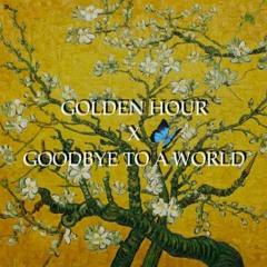 JVKE x Porter Robinson- Golden Hour and Goodbye to a World Bootleg Mashup