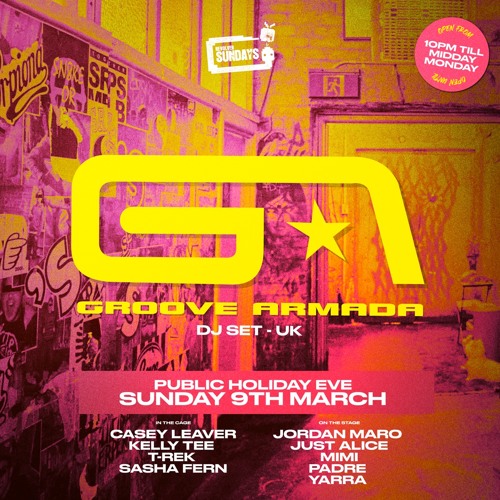 T-Rek DJ set recorded live at Revolver Upstairs 10.03.2025 (After Groove Armada)