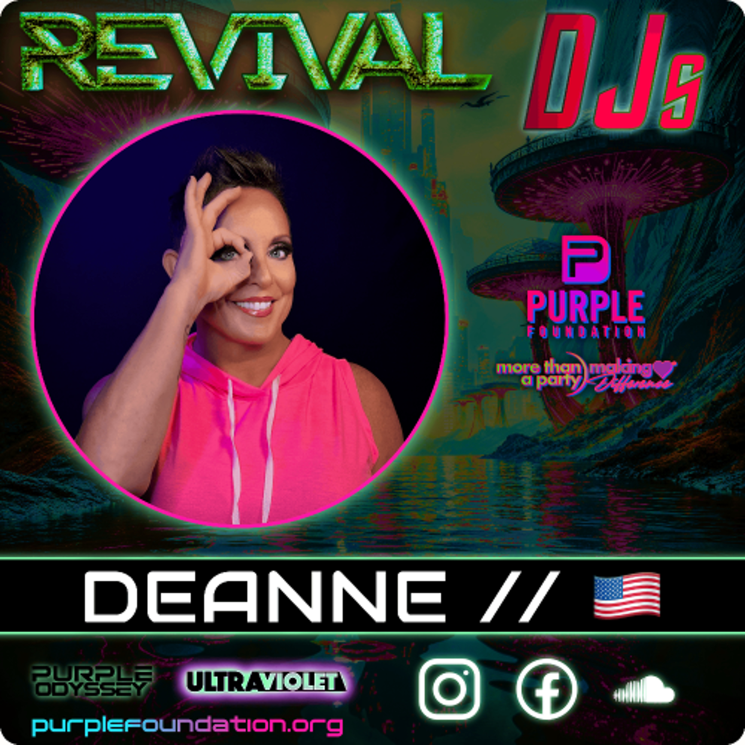 Purple Party: Revival Pool Party (Dallas)